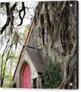 Old Gothic Church Acrylic Print