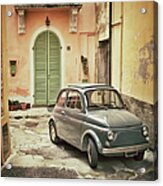 Old Italian Car Acrylic Print