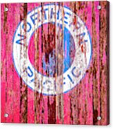 Old Northern Pacific Logo Acrylic Print