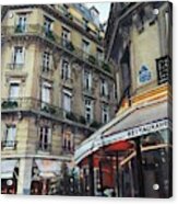 On Avenue Kleber, Paris Acrylic Print