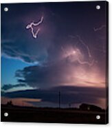 One Last Storm Chase Of 2019 036 Acrylic Print