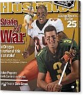 Oregon State University Ken Simonton And University Of Sports Illustrated Cover Acrylic Print
