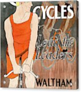 Orient Cycles, Lead The Leaders Poster, Circa 1895 Acrylic Print