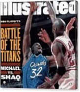 Orlando Magic Shaquille Oneal, 1995 Nba Eastern Conference Sports Illustrated Cover Acrylic Print