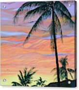 Pacific Sunset Acrylic Print