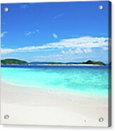 Paradise Beach Acrylic Print