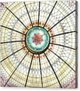 Pastel Glass Dome Acrylic Print