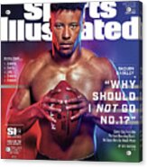 Penn State University Saquon Barkley, 2018 Nfl Draft Preview Sports Illustrated Cover Acrylic Print