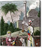 Persians, 1808.artist F Leopold Acrylic Print
