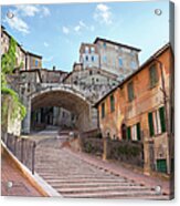 Perugia Aqueduct, Umbria Italy Acrylic Print
