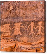 Petroglyph Canyon Trail Acrylic Print
