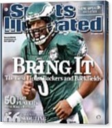 Philadelphia Eagles Qb Donovan Mcnabb, 2008 Nfl Football Sports Illustrated Cover Acrylic Print