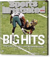 Philadelphia Eagles Sheldon Brown, 2007 Nfc Divisional Sports Illustrated Cover Acrylic Print