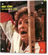 Philadelphia Flyers Bobby Clarke Sports Illustrated Cover Acrylic Print