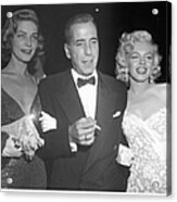 Photo Of Humphrey Bogart Acrylic Print