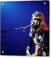 Photo Of John Deacon And Queen Acrylic Print