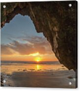 Pismo Caves Sunset Acrylic Print