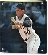 Pittsburgh Pirates Maury Wills... Sports Illustrated Cover Acrylic Print