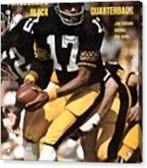 Pittsburgh Steelers Qb Joe Gilliam... Sports Illustrated Cover Acrylic Print