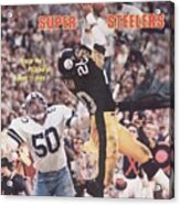 Pittsburgh Steelers Rocky Bleier, Super Bowl Xiii Sports Illustrated Cover Acrylic Print