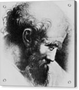 Portrait Of Pythagoras Acrylic Print