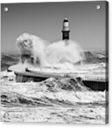 Power Of The Sea Acrylic Print