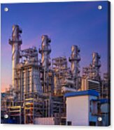 Power Plant,natural Gas Combined Cycle Acrylic Print
