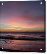 Pre-dawn Purple Sunrise No. 0294 Acrylic Print