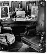 Pres. Franklin Roosevelt's Library Desk Acrylic Print