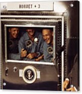 President Nixon Laughing With Astronauts Acrylic Print