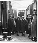 President Wilson And George Creel Acrylic Print