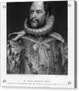 Prince Augustus Frederick, Duke Acrylic Print
