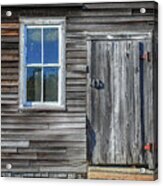 Rear Barn Door Acrylic Print