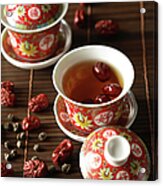 Red Dates Jasmine Tea Acrylic Print