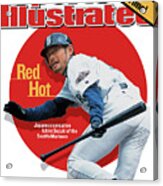 Red Hot Japanese Sensation Ichiro Suzuki Of The Seattle Sports Illustrated Cover Acrylic Print