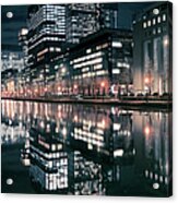 Reflection Of Tokyo Acrylic Print