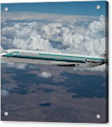 Republic Airlines Classic Livery Dc-9-51 Acrylic Print