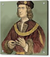 Richard Iii Of England Portrait Acrylic Print