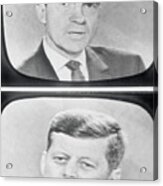 Richard Nixon And John F. Kennedy Acrylic Print