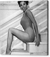 Rita Moreno In Bathing Suit Acrylic Print