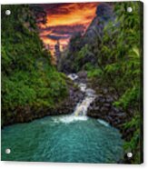 Road To Hana, Hi Acrylic Print