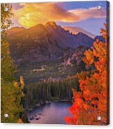 Rocky Mountain Sunrise Acrylic Print