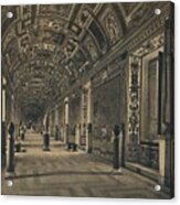 Roma - Vatican Palace - Gallery Acrylic Print