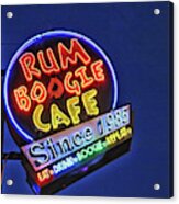 Rum Boogie Cafe # 3 - Memphis Acrylic Print