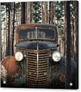 Rusted Chevrolet Acrylic Print