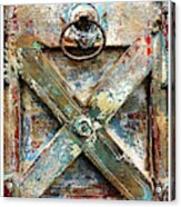 Rustic Door Acrylic Print