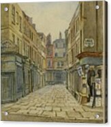 Ryders Court And The Corner Of Lisle Street, London Acrylic Print