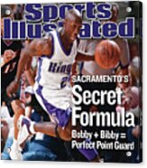 Sacramento Kings Vs Utah Jazz, 2003 Nba Western Conference Sports Illustrated Cover Acrylic Print
