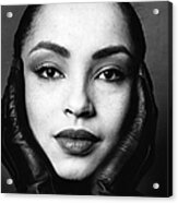 Sade Adu Acrylic Print