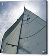 Sails Of The New Moon Acrylic Print